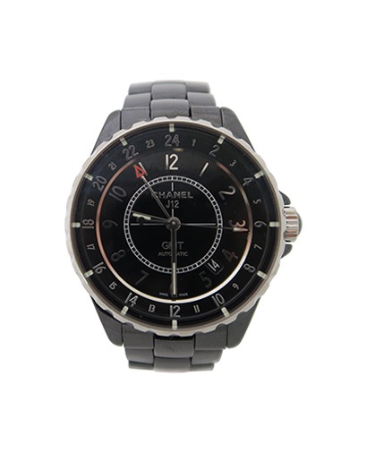 Chanel J12 GMT Watch, front view